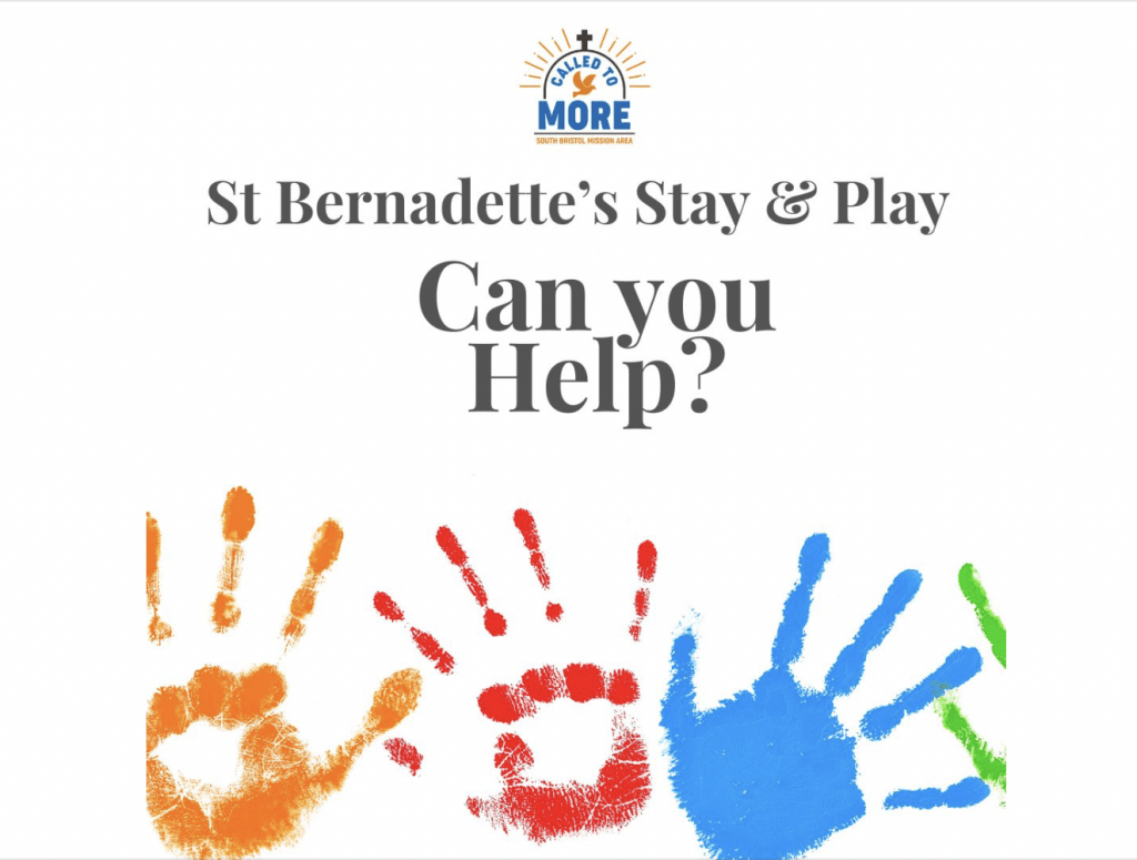 Stay & Play – volunteers needed