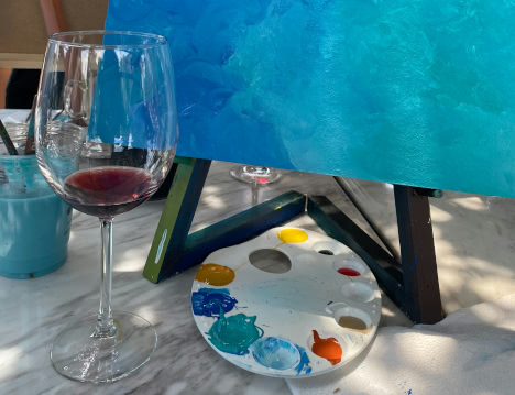 Creative Fun: Join Our Sip 'n' Paint Night